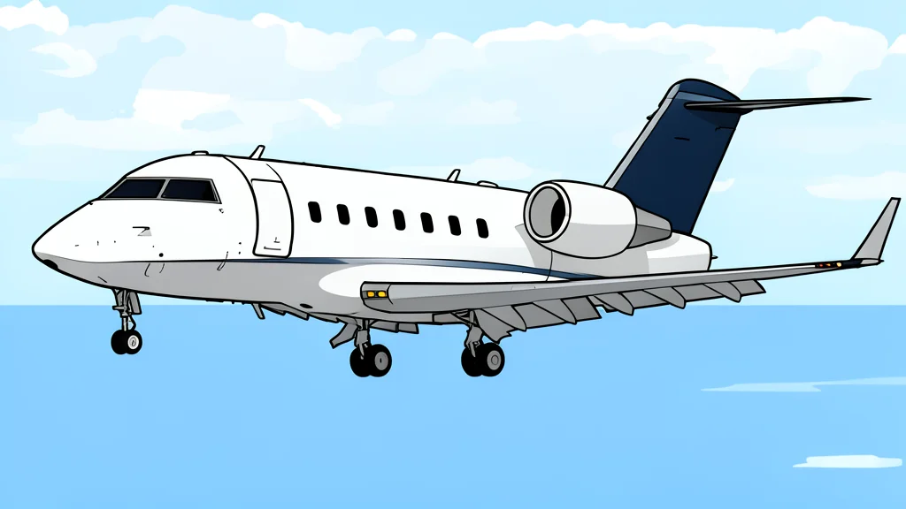 A military surveillance aircraft flying high above a dark blue sea horizon