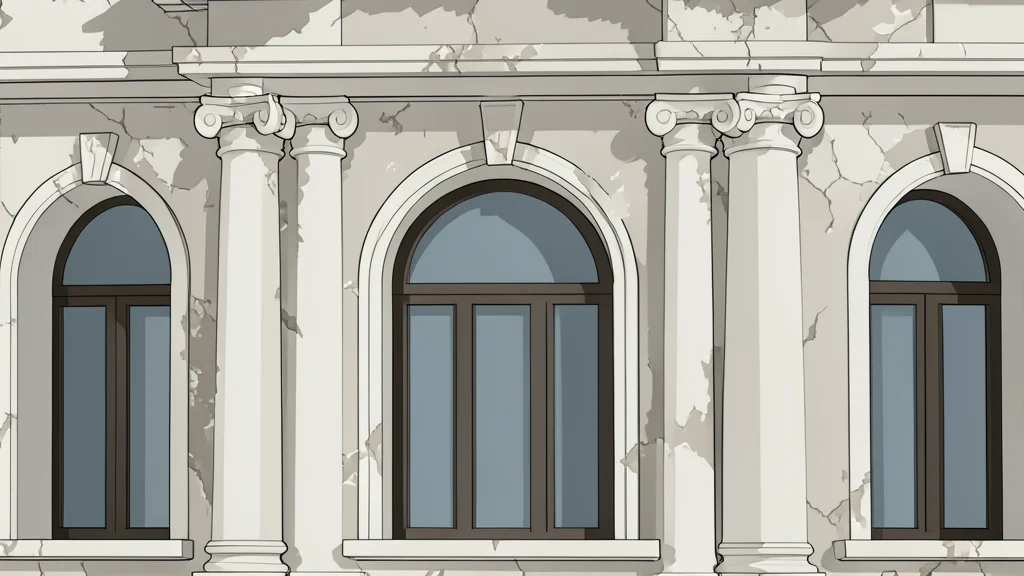A clean, geometric stack of cylindrical bonds in muted blue and grey tones.