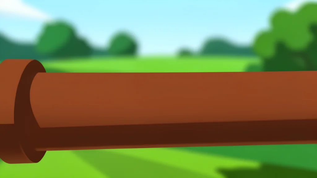 A gas pipeline running through a rural landscape