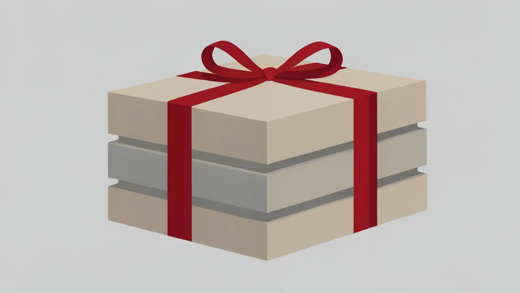 A stack of physical government bonds with ribbons