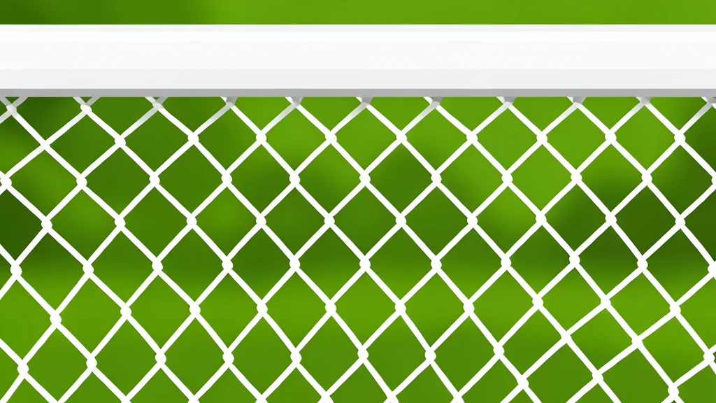 A green football pitch with white boundary lines and a goal net in the background