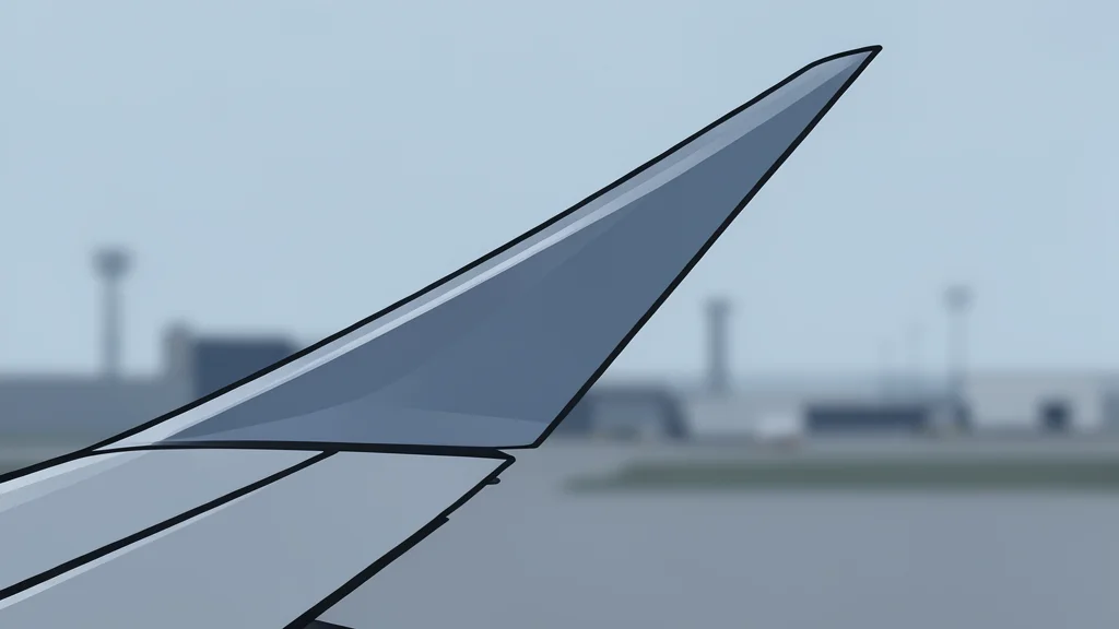 A commercial airplane parked on a tarmac at an airport