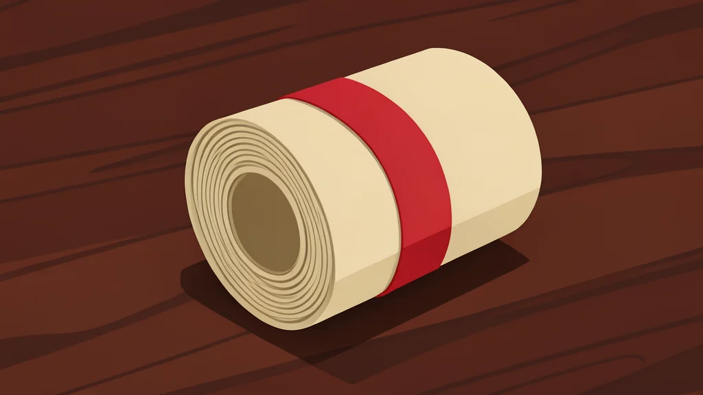 A close-up view of a stack of physical government treasury bonds with red wax seals