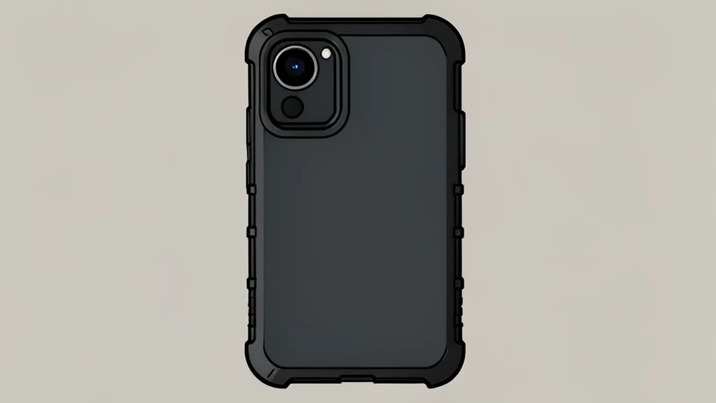 A rugged smartphone with a thick protective case and a visible thermal imaging lens.