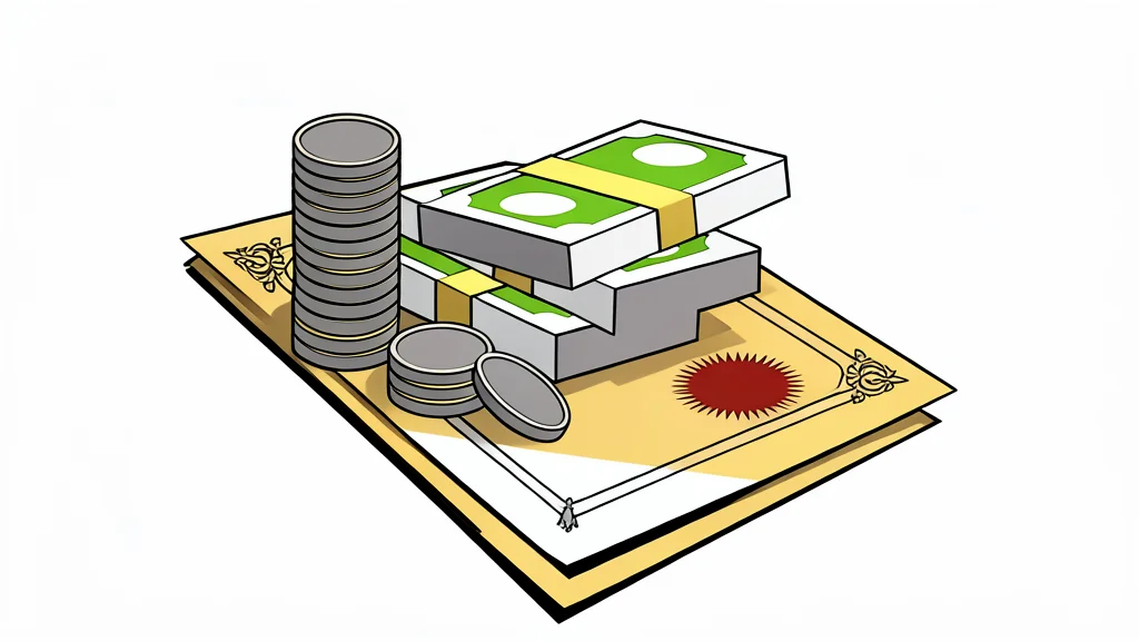A glowing digital token hovers above a static paper certificate.