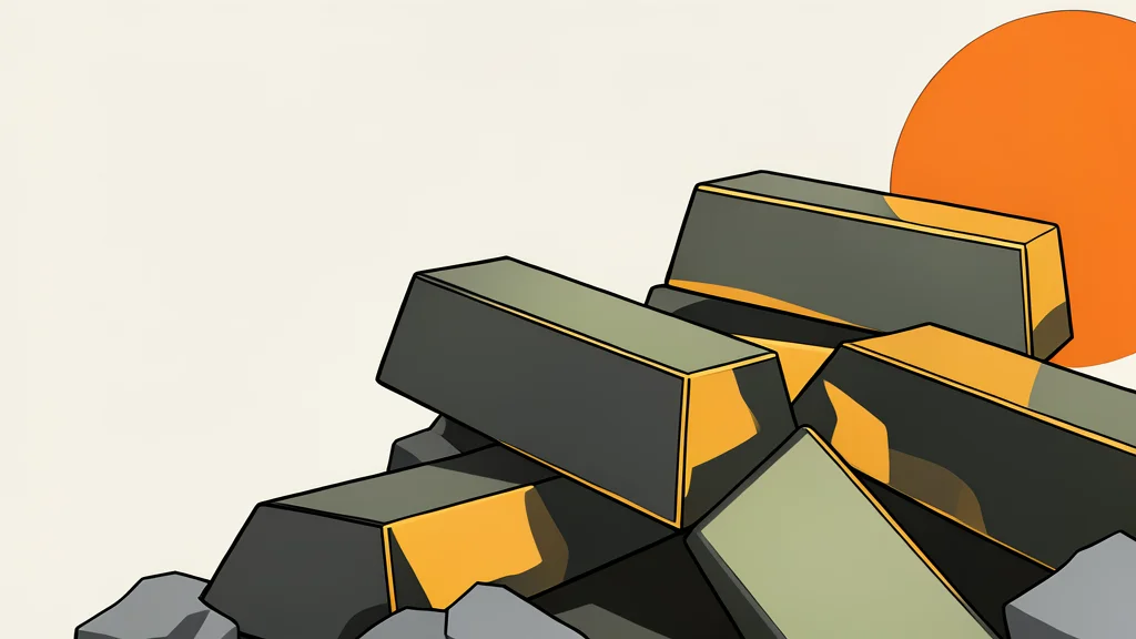 A pile of raw, unrefined gold nuggets resting on a dark surface