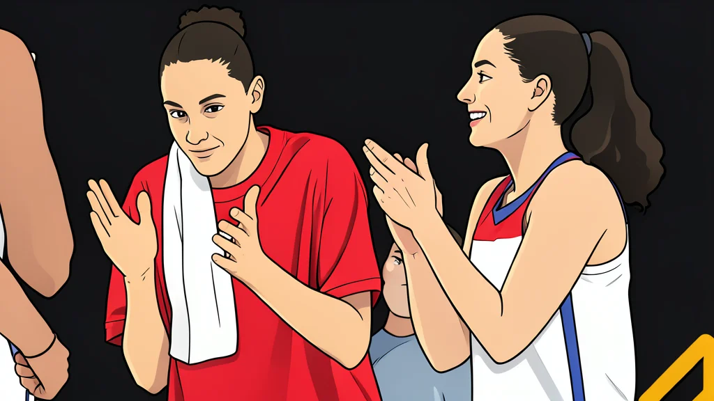 A polished gold medal hanging from a red, white, and blue ribbon against a dark background