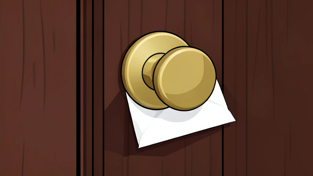 A wooden house key resting on a stack of paper documents