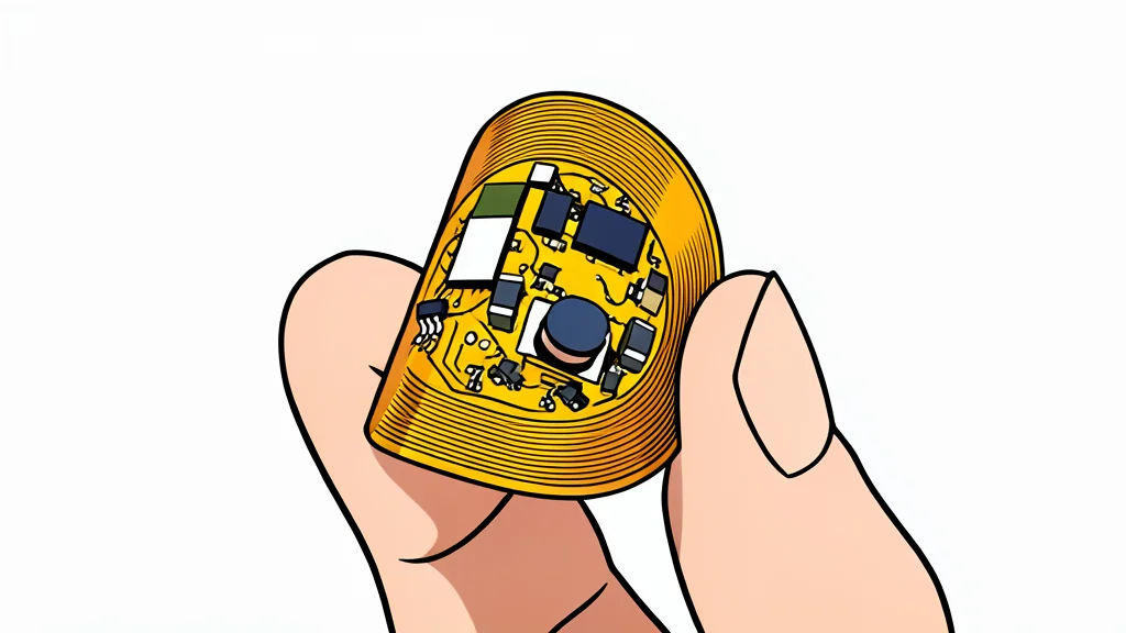A small, transparent adhesive patch with tiny, invisible pins resting on a patch of human skin