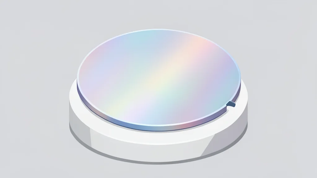 A neat stack of silicon wafers featuring a uniform grid pattern.