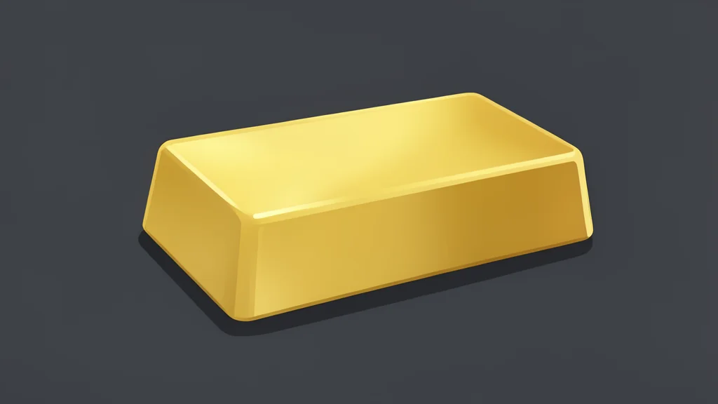 A stack of shiny, round gold coins resting on a dark surface