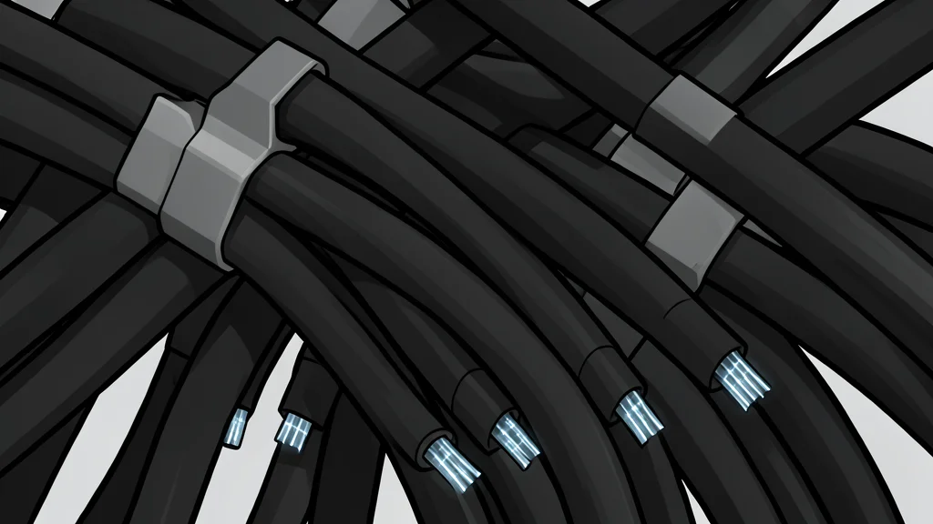 A vast, dimly lit server room with rows of tall, black metal racks and glowing blue status lights