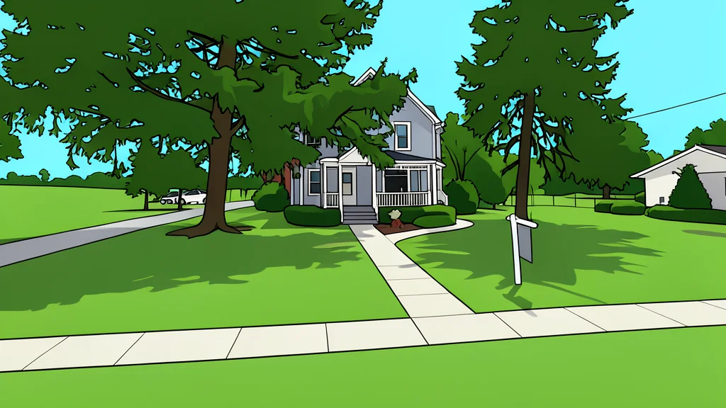 A row of suburban single-family houses with pitched roofs and front porches