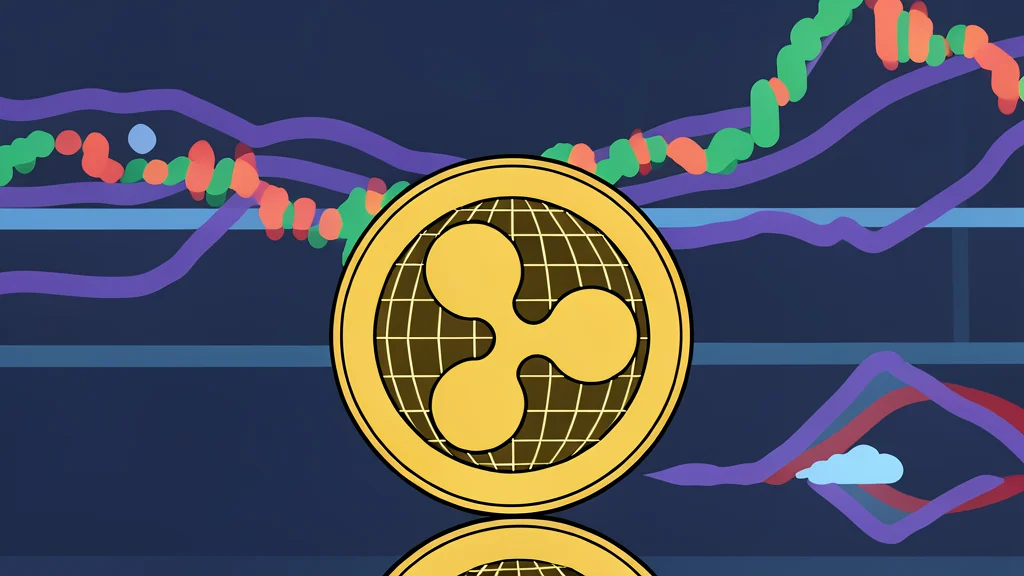 A digital coin resting on a stack of glass panes