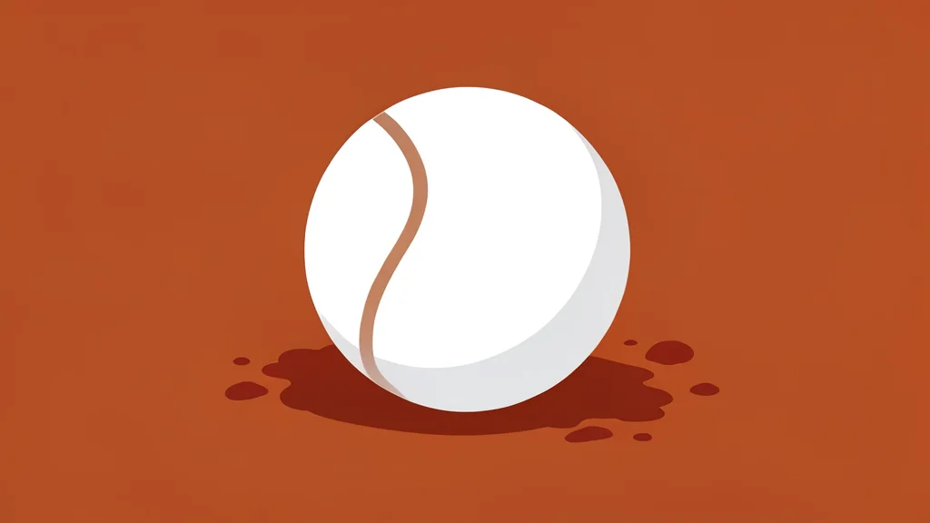 A tennis racket resting on a green clay court surface