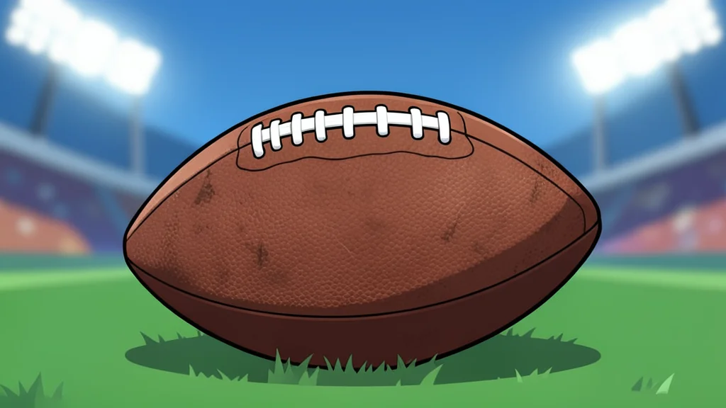 A green grass football field with white yard lines and goalposts in the distance