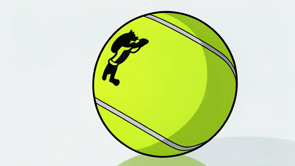 A pair of white tennis rackets resting on a green clay court surface