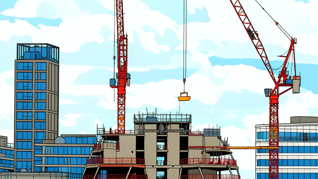 A row of modern glass office buildings standing against a cloudy sky