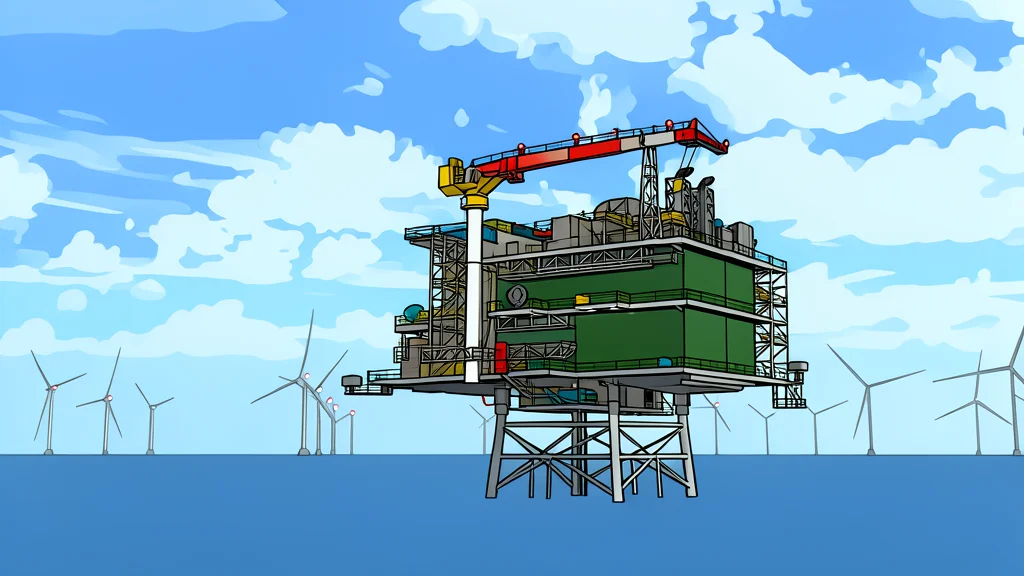 A cross-section of a rocky seabed showing large, hollow salt caverns beneath the ocean floor, connected by pipes to a distant shoreline facility.