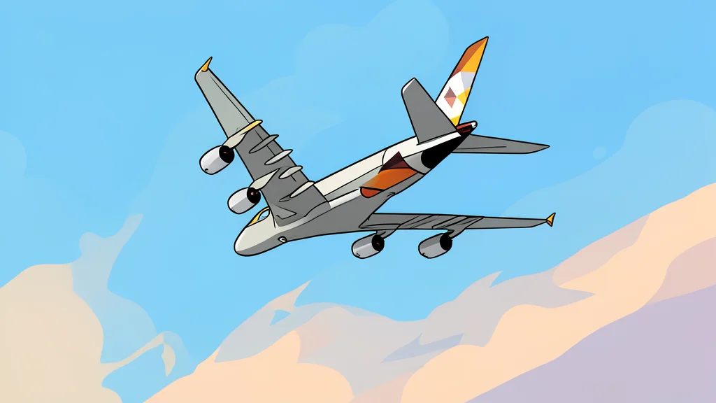 A commercial jet aircraft parked on a tarmac with a large fueling truck connected to its wing