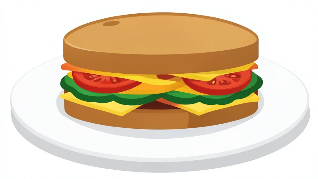 A freshly prepared sub sandwich on a white plate