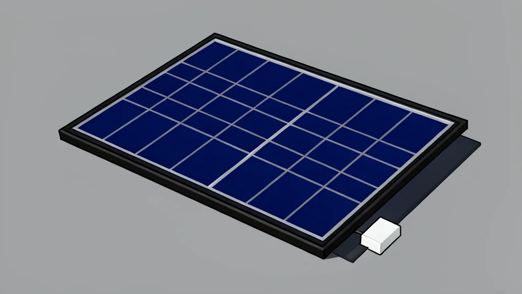 A row of white solar panels mounted on a sloped roof under a clear blue sky