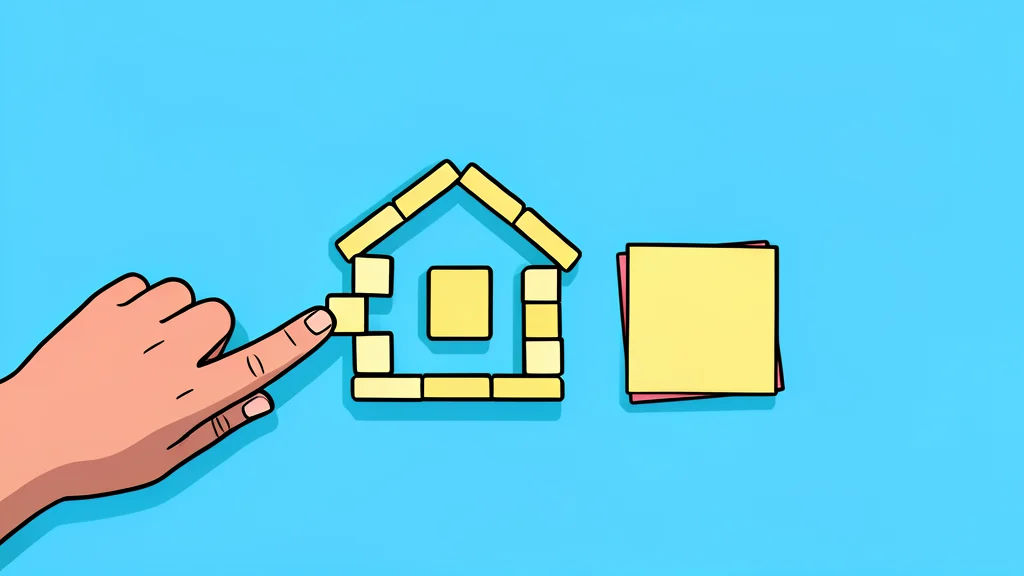 A stack of white paper documents tied with a red ribbon next to a brass house key