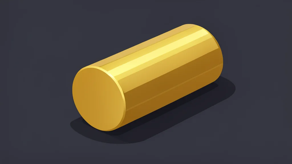 A rough, unrefined nugget of gold resting on a dark, textured surface