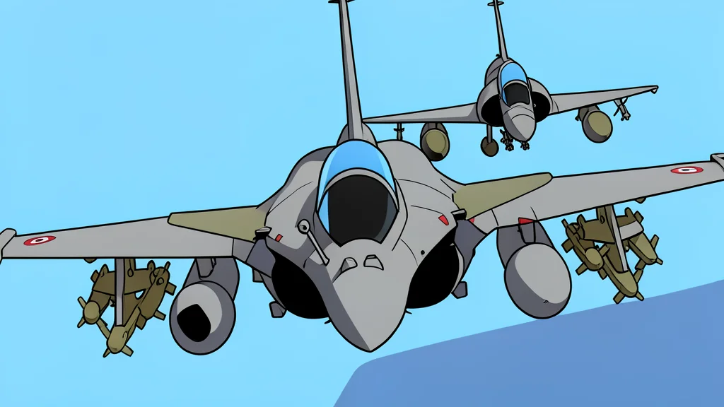 A fighter jet flying over a flat, green Baltic landscape