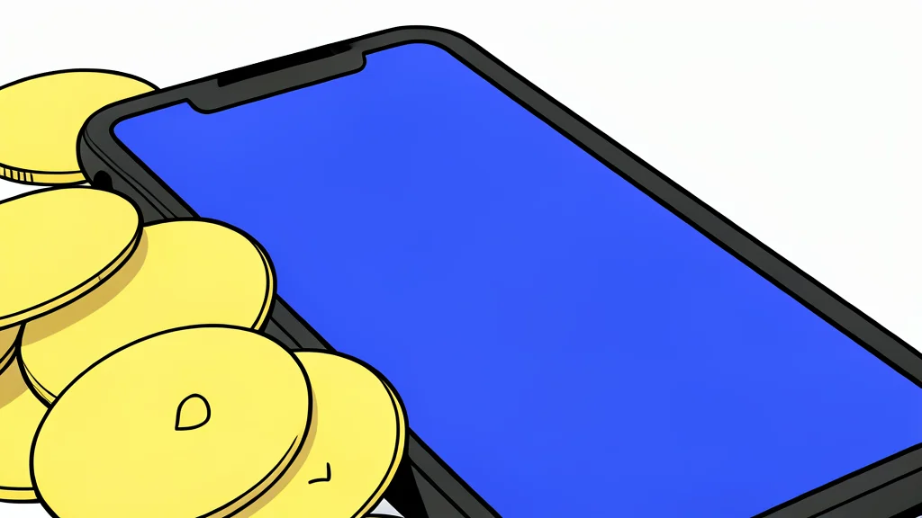 A digital wallet icon floating above a stylized globe
