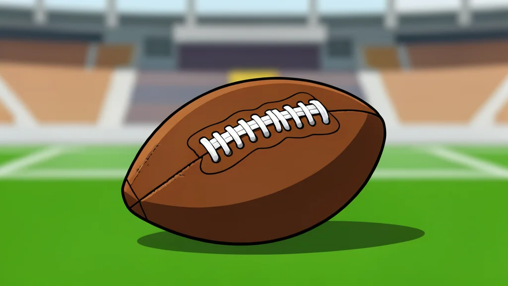 A grassy football field with white yard lines and goalposts under a clear sky