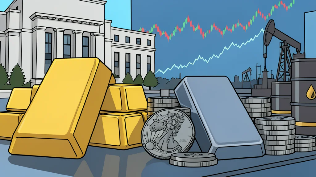 A stack of shiny gold bars and a silver ingot resting on a dark surface