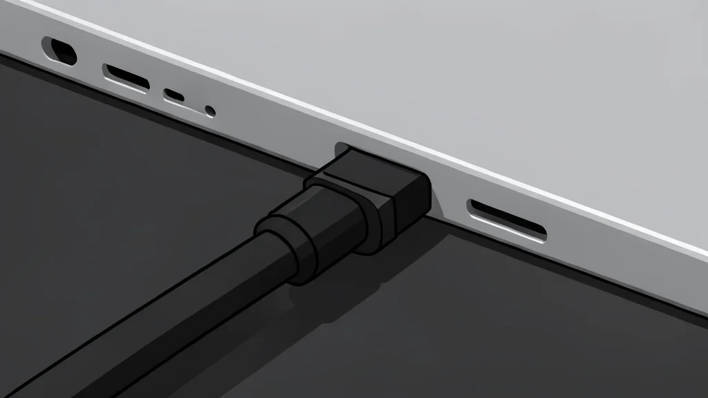 A sleek, silver laptop with a large screen sitting on a wooden desk next to a mechanical keyboard and a stylus pen.