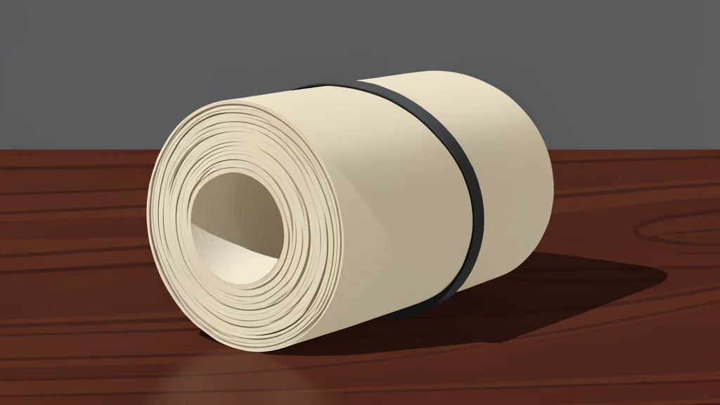 A tall stack of cylindrical government treasury bonds