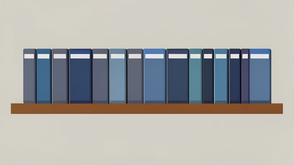 A row of physical video game cases lined up on a wooden shelf