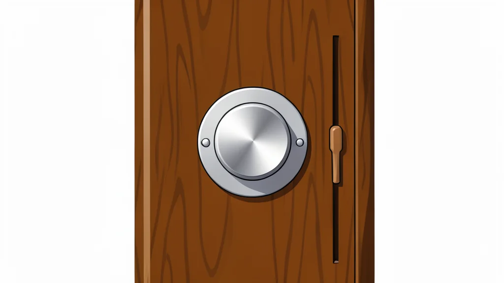A close-up of a polished walnut wood surface featuring a large brushed aluminum rotary knob and vertical slider tracks.