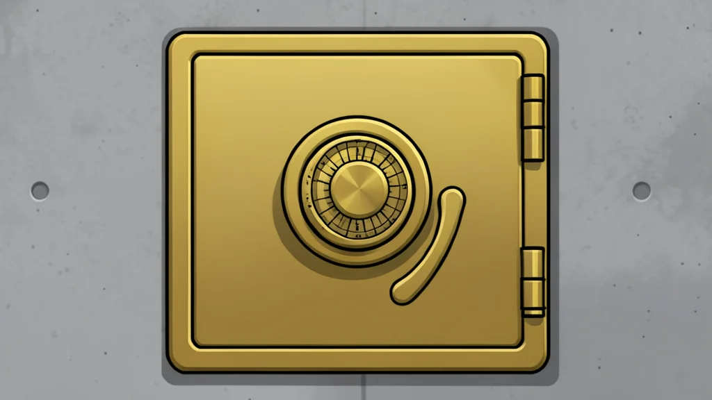 A stack of gold coins next to a calculator