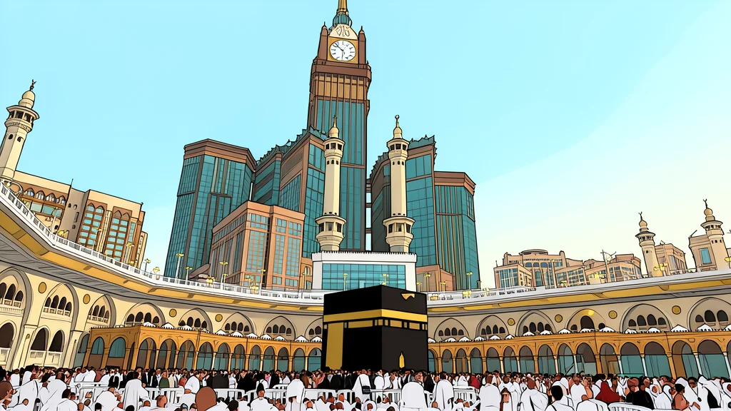 A large, white, dome-shaped structure with a central spire standing against a clear sky