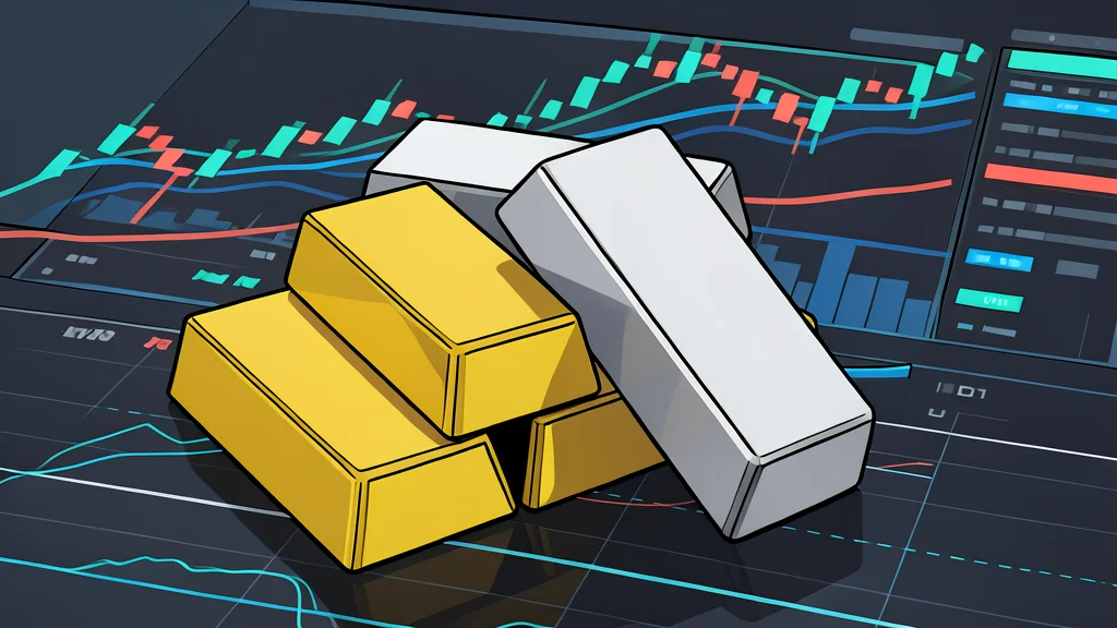 A polished ingot of yellow metal resting on a dark surface