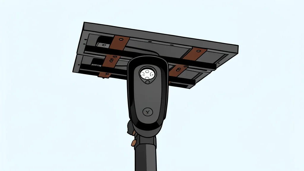 A surveillance camera mounted on a pole overlooking a quiet suburban street