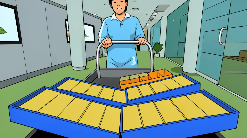 A stack of shiny gold bars resting on a dark wooden table