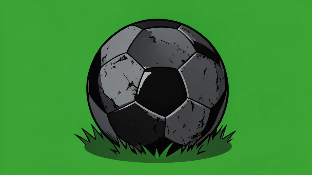A green grass football pitch with white boundary lines and a goal net in the distance