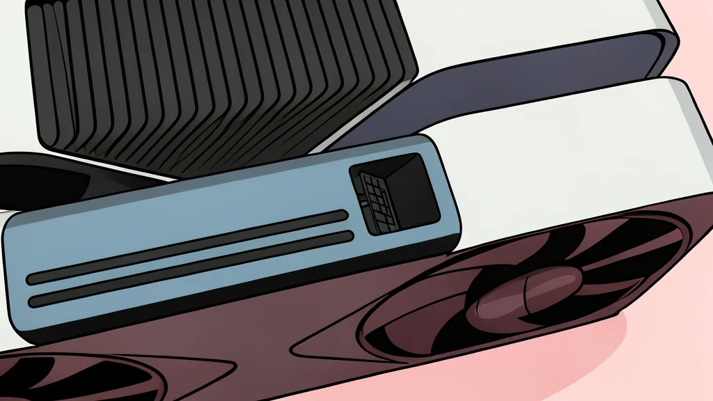 A close-up of a black power cable connector plugged into a circuit board, with visible copper pins and plastic housing.