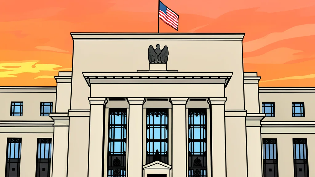 A large, ornate neoclassical building with tall columns and a dome, bathed in soft morning light