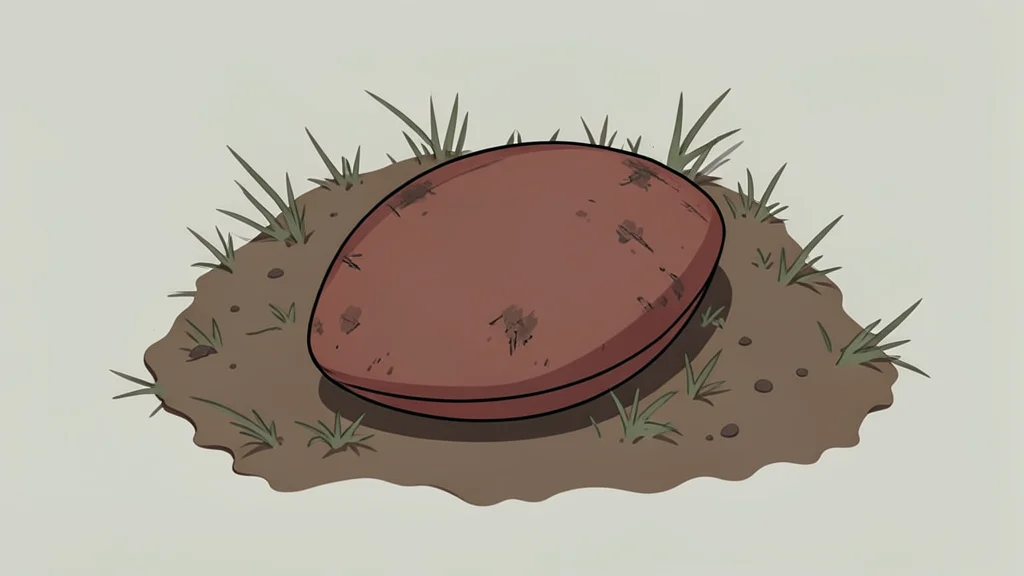 A football resting on green grass