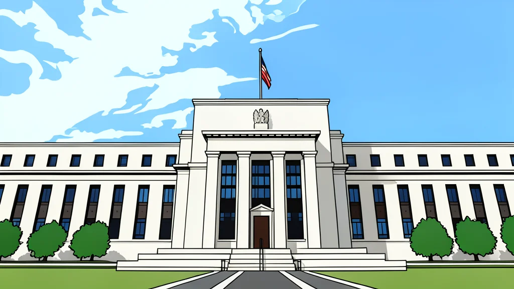 A large, ornate stone building with tall columns and a dome, typical of a central bank headquarters.