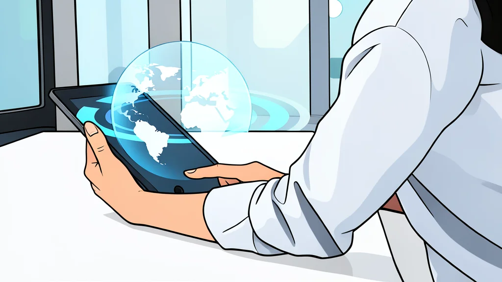 A single digital coin resting on a smooth, reflective surface.