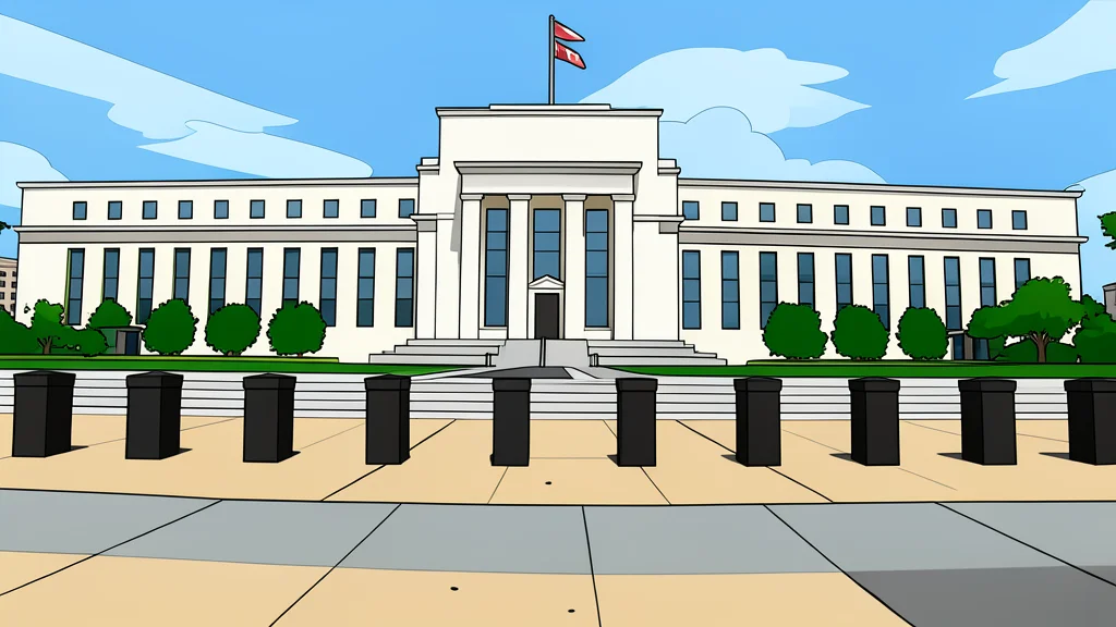 A large, ornate neoclassical building with tall columns and a pediment, viewed from a low angle against a clear sky.