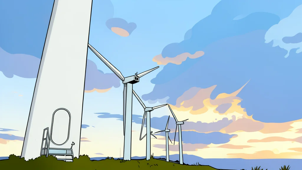 A high-voltage electricity pylon standing in a grassy field under a clear sky