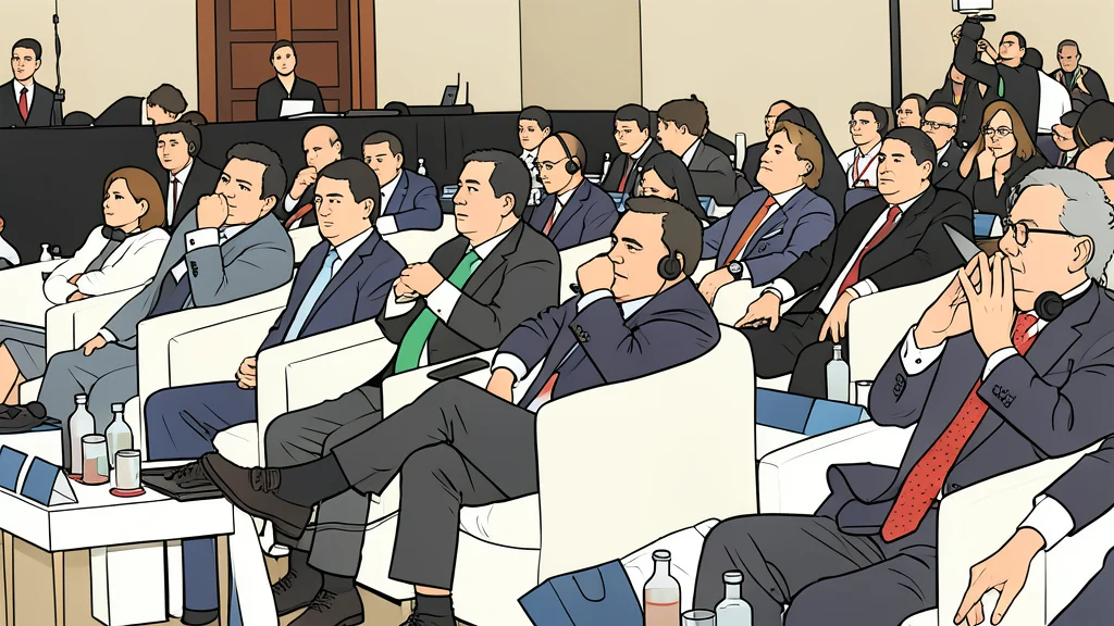 A round table with chairs arranged in a circle, symbolizing dialogue and multilateral cooperation